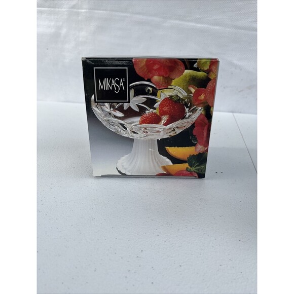 Mikasa Other - Mikasa Garden Terrace Footed Compote 8.5" VGC